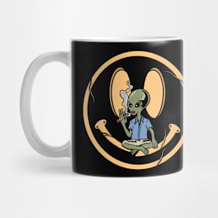 Smile and alien Mug